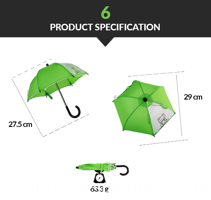 Oem Clear Petit parapluie de jouet miniature Oem Clear Small Miniature Toy Umbrella